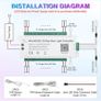 SP32-PRO Stair Light Controller + 2x PIR motion sensor  (new) Image 3