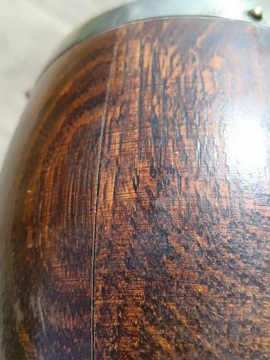 Solid Oak Art Deco Ice Bucket