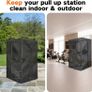 Pull Up Bar Station Cover Pull Up Dip Station Cover for Dip Station Home Gym, Dustproof Waterproof Protective Cover Indoor Outdoor Image 5