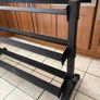 Rubber Hex Dumbbell Full Collection And Solid 3 Tier Dumbbell Storage Rack, No Offers Below Asking! Image 5