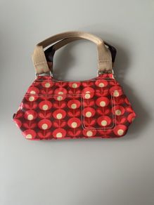 Orla kiely Red Patterned Shoulder bag