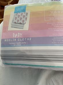 Baby muslin lotus