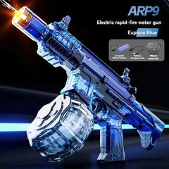 Large Capacity Electric Water Gun Toy Absorb Water Continuous Shooting With Lights