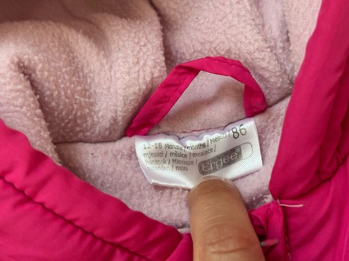 girls jacket12-18 months size 86cm