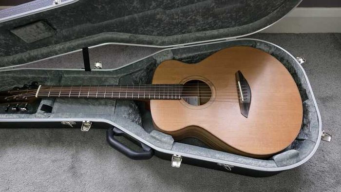 JKM 485 Sitka Spruce and Red Gum Acoustic Guitar Oil Finish