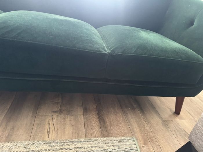 Velvet 3 seaters sofa