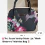 New TED BAKER Cosmetic Bag Image 8