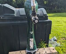 Carlsberg tap with beer coupler