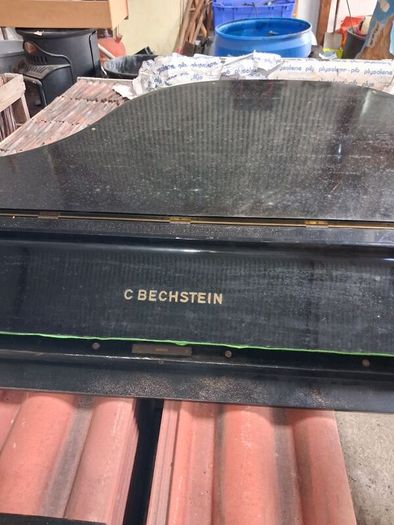 C. Bechstein baby grand piano