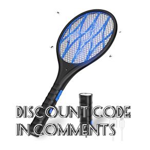 Fly Zapper, 4000V Fly Killer, USB Electric Fly Swatter with 1200mAh Rechargeable Battery, LED light, Removable Flashlight, 3-Layer Protective Net, Mosquito Killer, for Indoor and Outdoor (FREE SHIPPING)