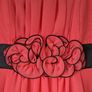 Coral pink coctail dress Image 7