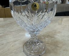 Thomond Crystal chalice salad vase