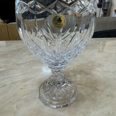 Thomond Crystal chalice salad vase