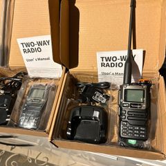 UV K5 (8) Walkie Talkie Portable Am Fm Two Way Radio Commutator Station Amateur Ham Wireless Set Long Range Receiver