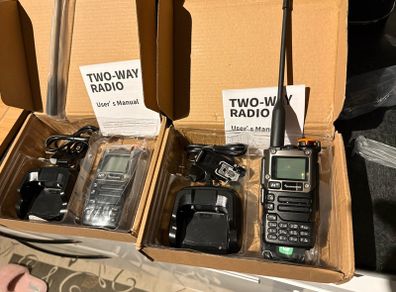 UV K5 (8) Walkie Talkie Portable Am Fm Two Way Radio Commutator Station Amateur Ham Wireless Set Long Range Receiver