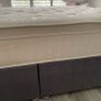 grey king bed frame Image 4
