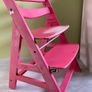 Pink high chair Image 2