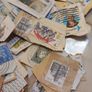 Quarter pound of used Irish and global stamps, unchecked, D18 post 7e Image 6