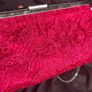 Hot Pink Clutch Bag Image 3