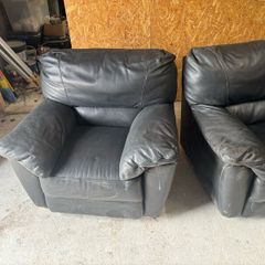 Leather couch