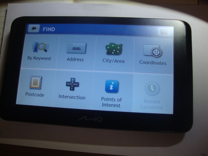 sat nav gps Mio Spirit 8670 LM for Truck, Westeurope 2025