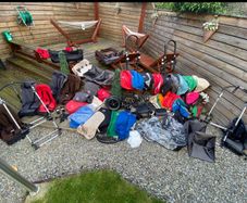 bugaboo Cameleon parts and fabrics in swords