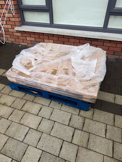 wooden pallets