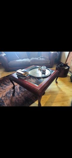 Solid mahagony coffe table