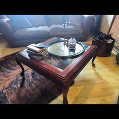 Solid mahagony coffe table