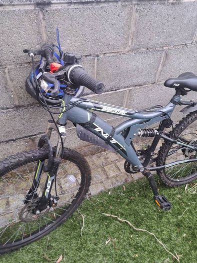 Young adult Mountain bike