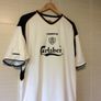 Liverpool Jersey. Season 2001/2002. Official Reebok Away Jersey From 2001. Authentic Original. Not A Modern Day Remake. Image 2