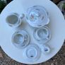 Limoges porcelain tea cups & saucers etc. Image 4