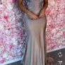 Debs dress champagne size 6-8 Image 2