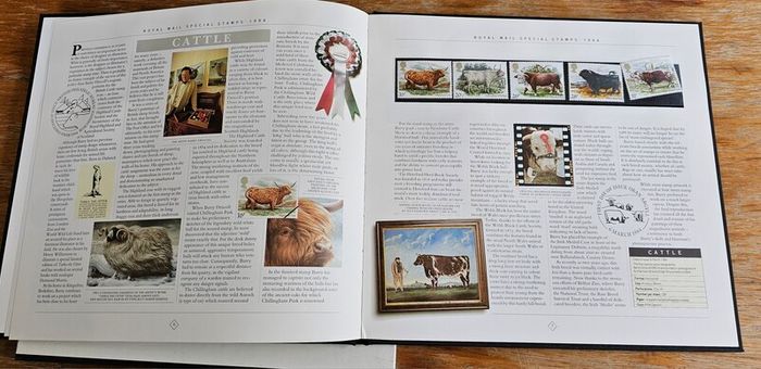 Royal Mint Special Stamps Book 1984