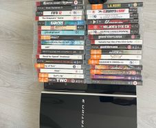 playstation 3 gaming console & games