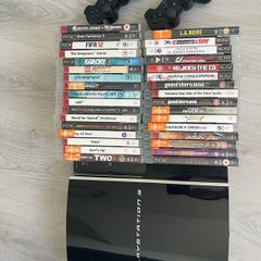 playstation 3 gaming console & games