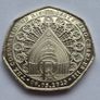 Gibraltar Coin Charles III Coronation 50 pence 2023 UNC Image 4