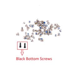 For iPhone 7 4.7" Full Complete Screw Set Repair Fix With 2 Black Bottom Screws - FHT23IPFC