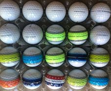 20 used Taylor Made Tour Response golf balls