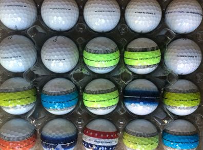 20 used Taylor Made Tour Response golf balls