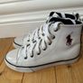 White Leather Ralph Lauren Polo Boots Image 6