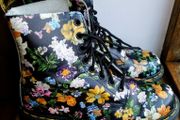 Mint Dr Martens Pascal 8 Eye Darcy Floral Size 5(38)