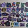 50pcs Neon Stickers Decals Image 2