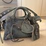 Brand New Balenciaga Denim Neo Cagole with rhinestones Image 4