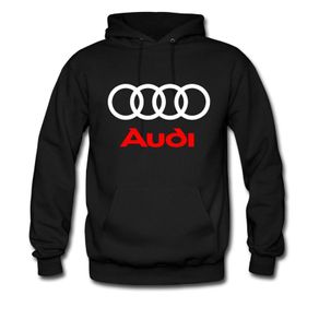 Audi logo printed hoodie