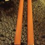 2 x halloween candlesticks and candles Image 3