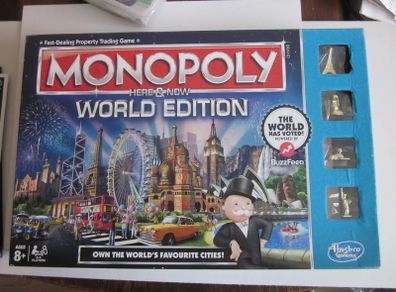 Monopoly Here and Now World Edition Game from Hasbro 2015