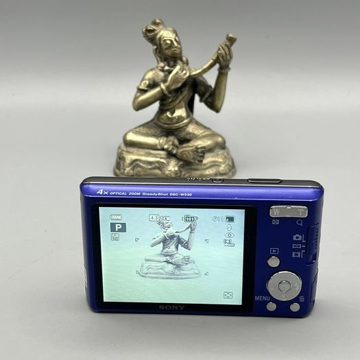 Sony Cyber-shot DSC-W530 14.1MP Digital Camera Blue\Purple - Full Kit