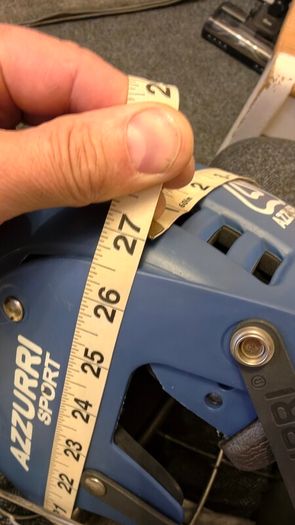Azzurri Sport Hurling Helmet Blue GAA Camogie Faceguard SATRA IS355