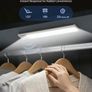 Demkia Under Cabinet Kitchen Lights LED, Motion Sensor Lights Indoor, 6500K Rechargeable Battery Operated Wardrobe Light, Wireless Magnetic USB Powered Strip Stick on Light for Shelf Stairs Counter [Energy Class G] Image 5